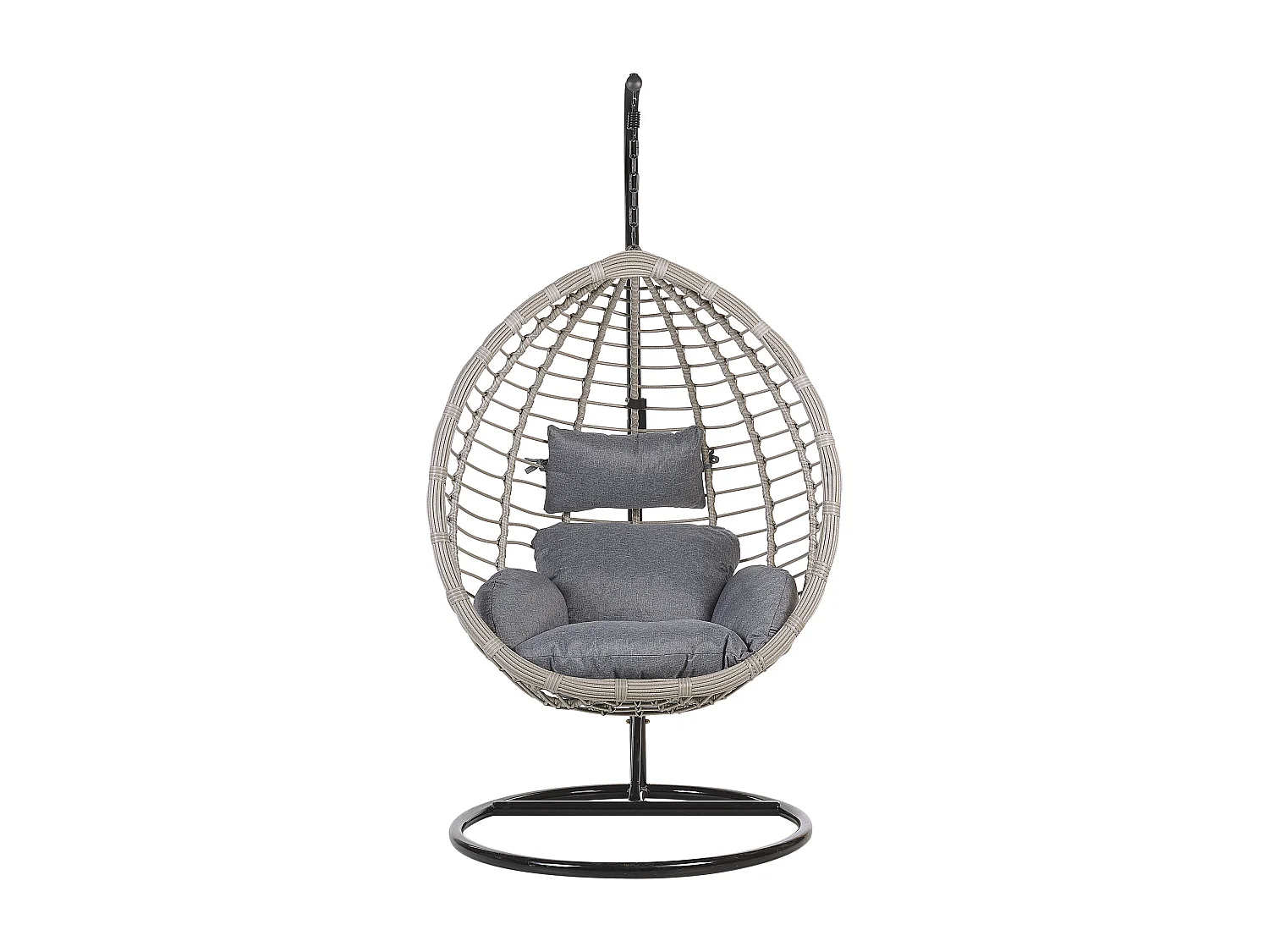 Hangstoel met standaard TOLLO Grijs