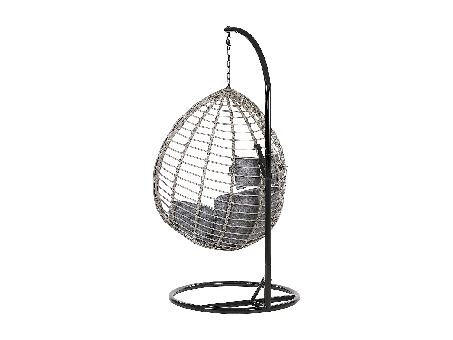 Hangstoel met standaard TOLLO Grijs