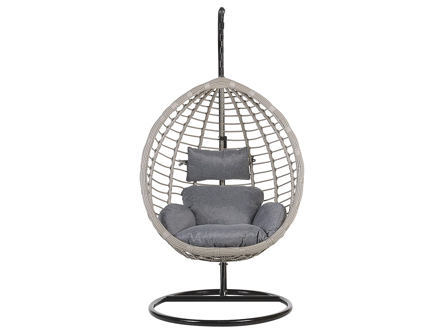 Fauteuil suspendu avec support TOLLO Gris