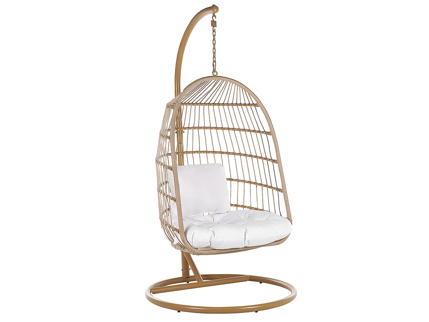 Hangstoel met standaard ALLERA Beige