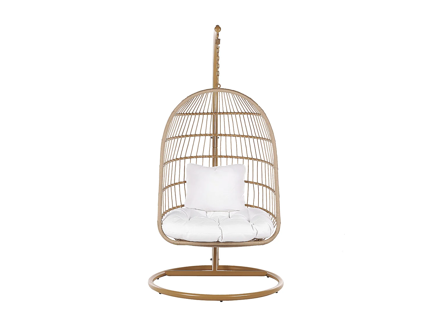 Hangstoel met standaard ALLERA Beige