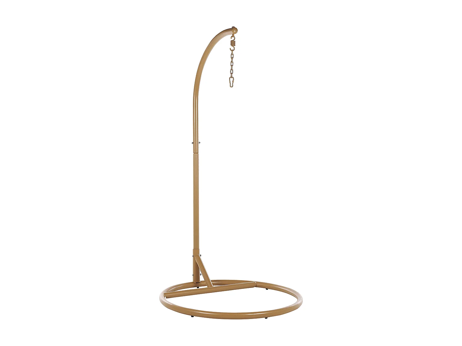 Poltrona sospesa con supporto da pavimento ALLERA Beige