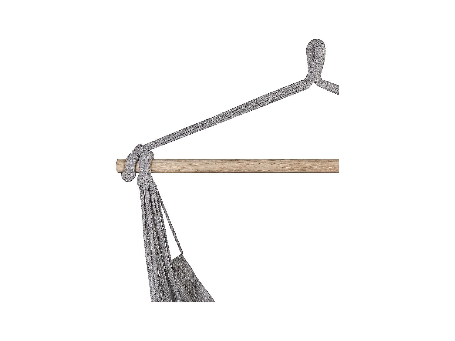 Hangstoel BONEA Katoen Lichtgrijs