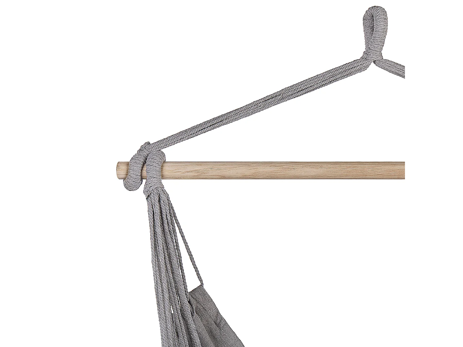 Hangstoel BONEA Katoen Lichtgrijs