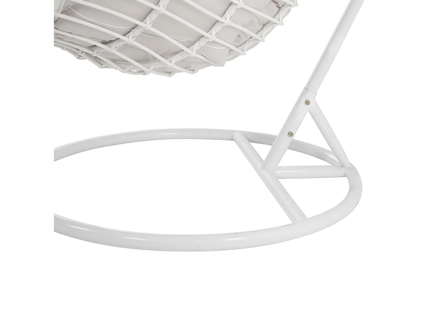 Cadeira Suspensa com Suporte FANO Branco