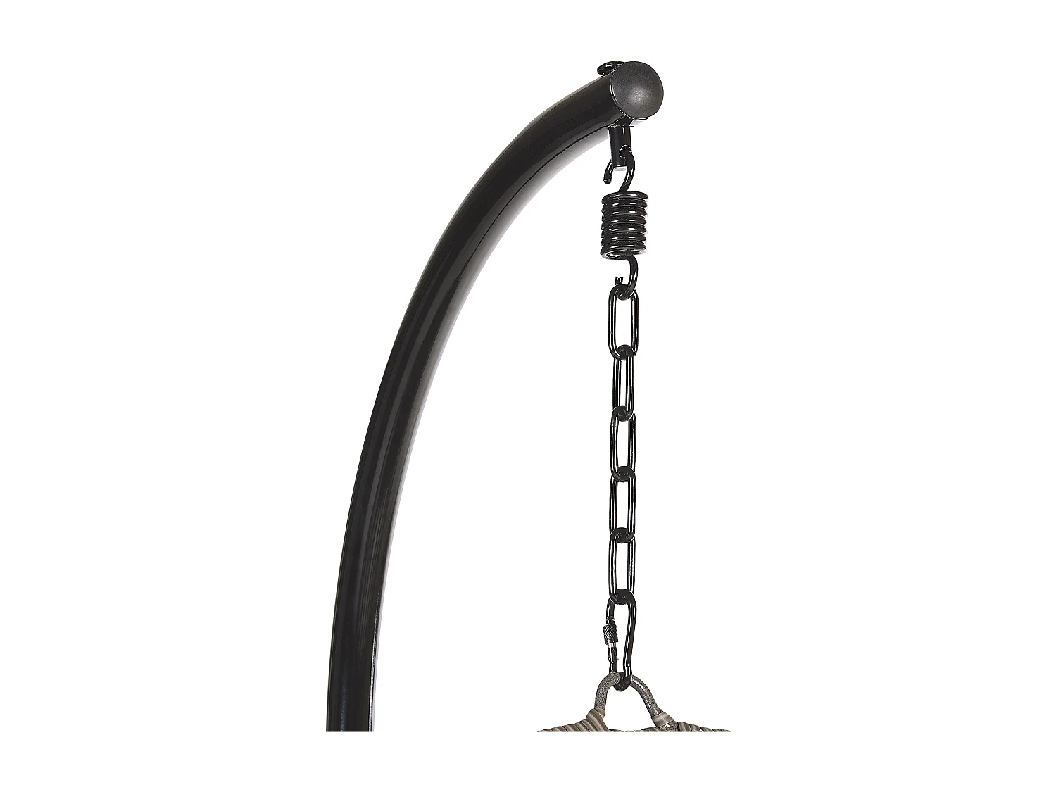 Fauteuil suspendu avec support CASOLI Polyrotin Gris