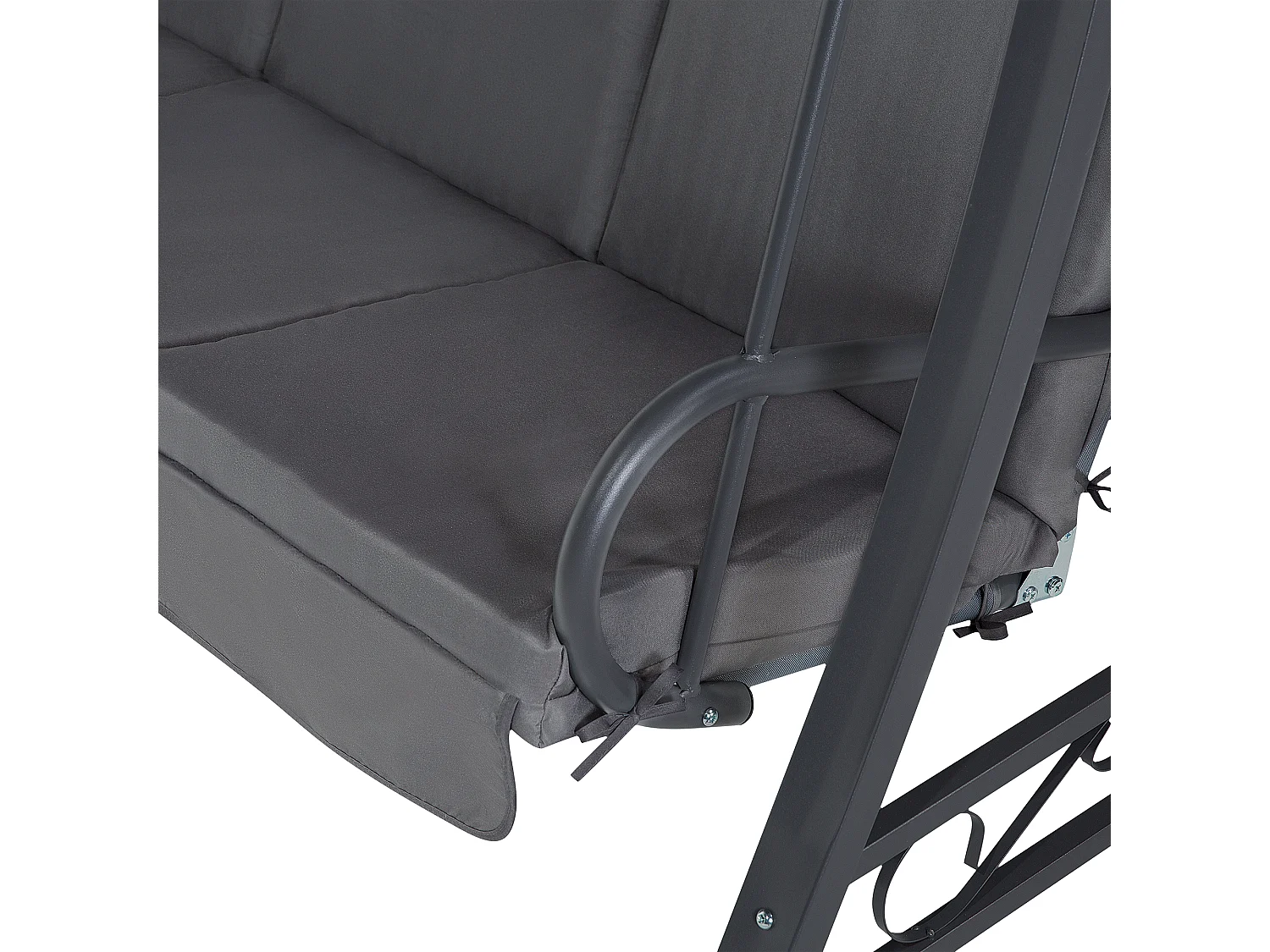 Stilvolles Hollywoodschaukel für Garten grau Garbo