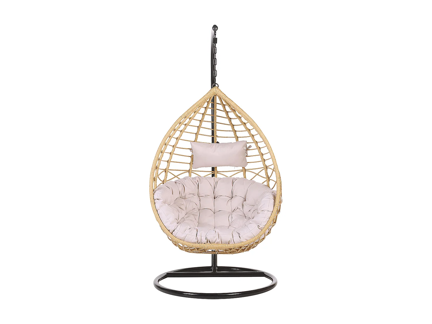 Hangstoel met standaard ARSITA Natuurlijk