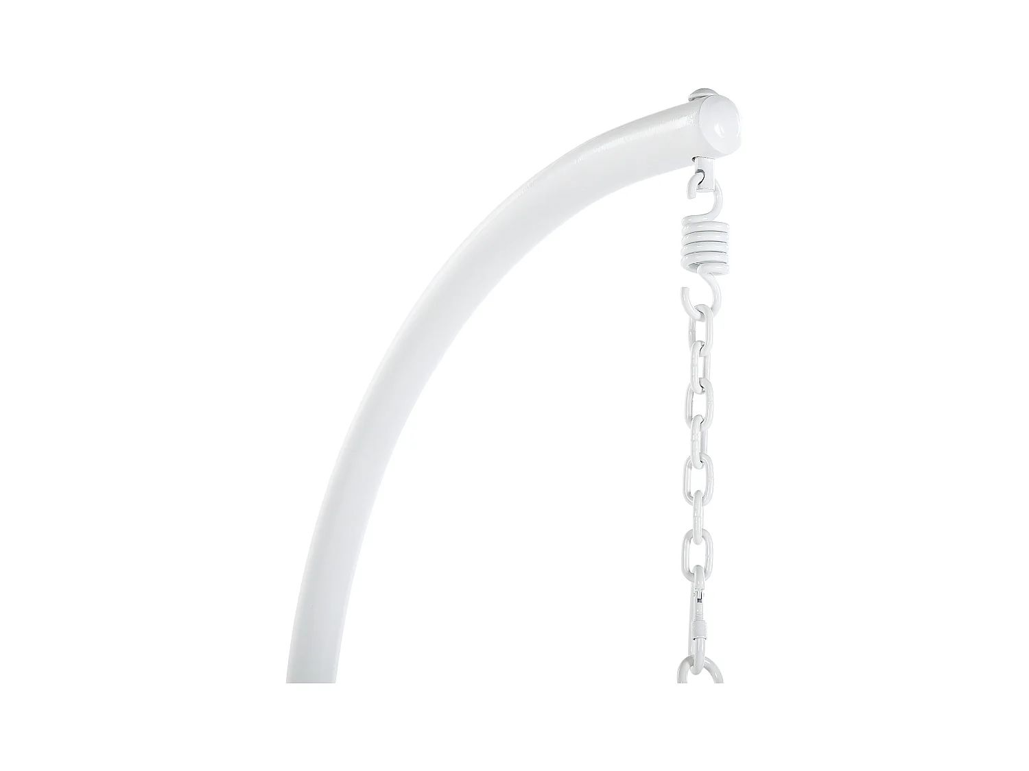 Fauteuil suspendu avec support ALBA Blanc