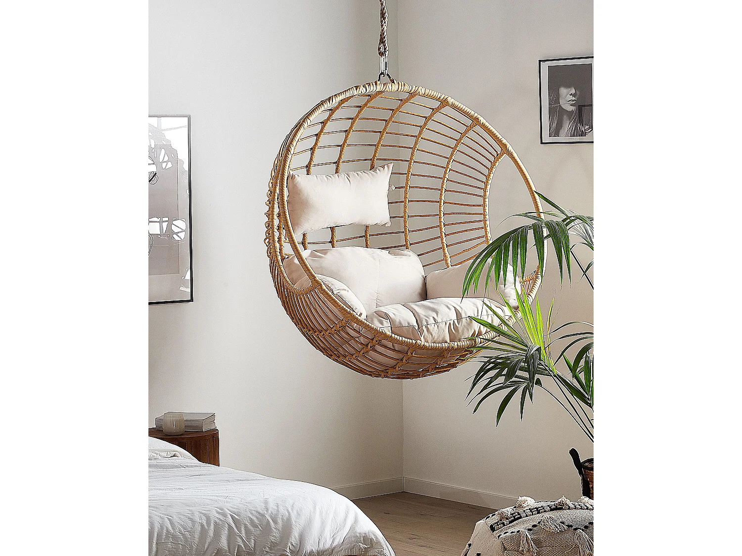 Fauteuil suspendu ASPIO Naturel