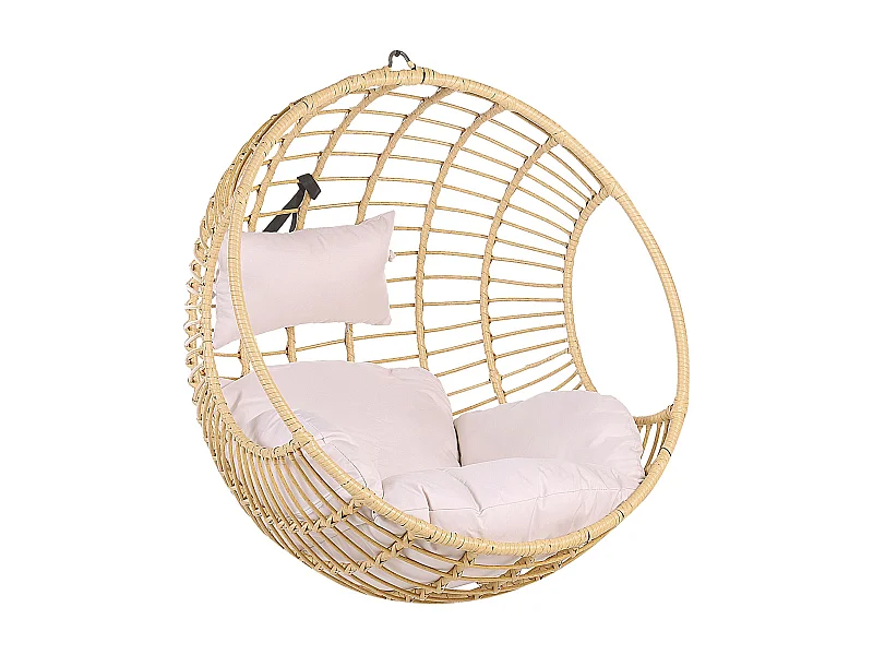 Fauteuil suspendu ASPIO Polyrotin Naturel