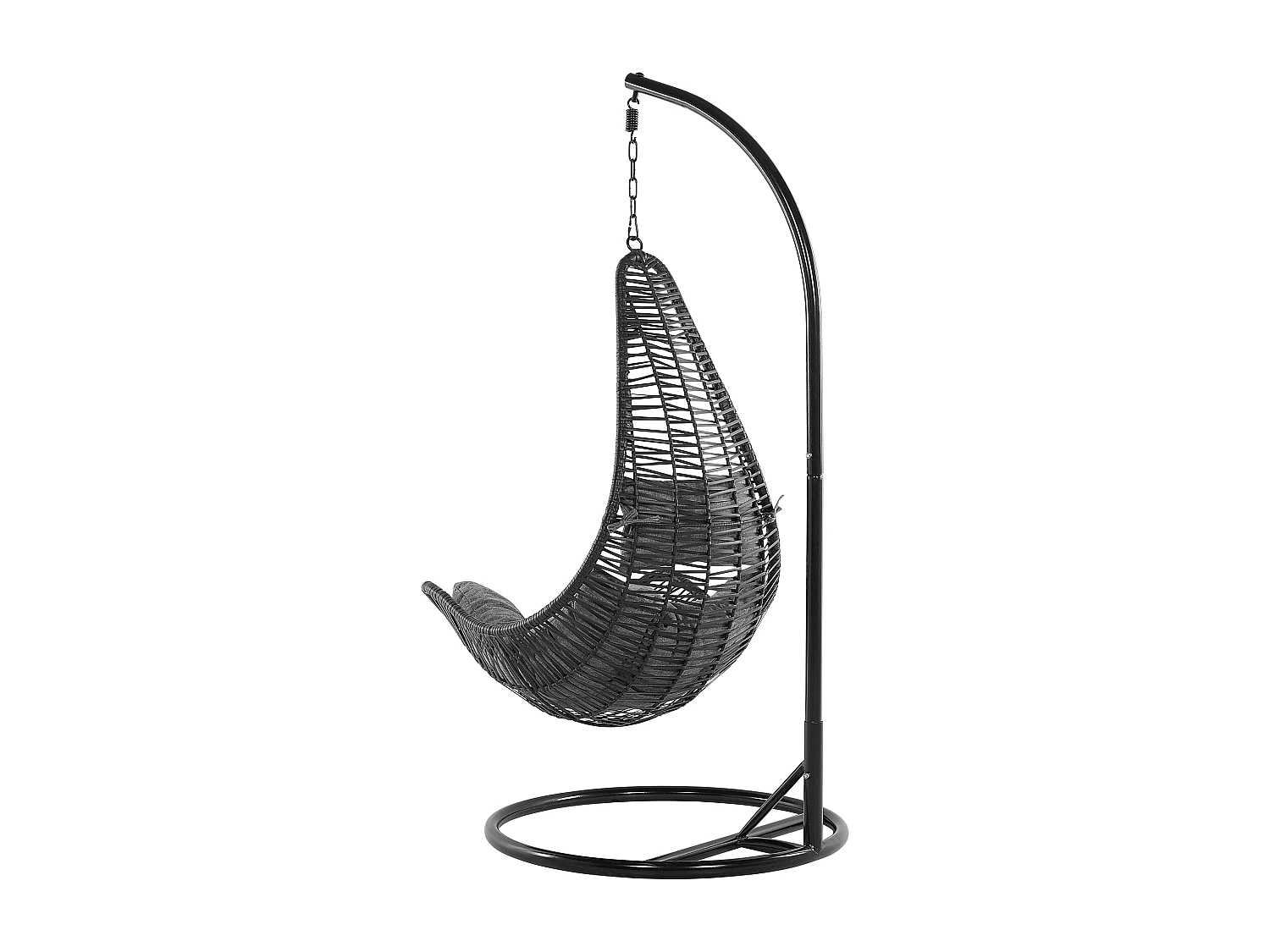 Fauteuil suspendu avec support ATRI Noir