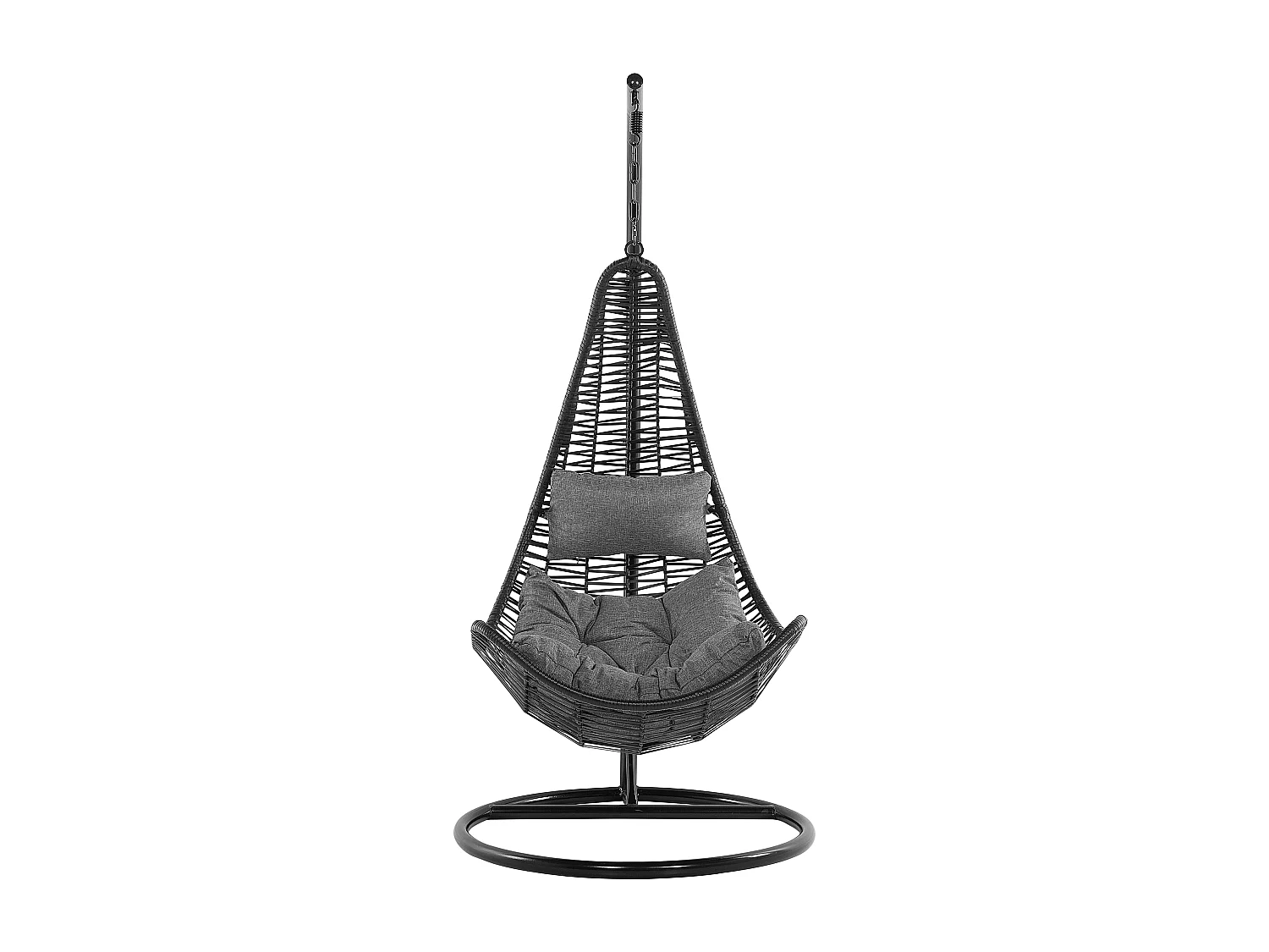 Fauteuil suspendu avec support ATRI Noir