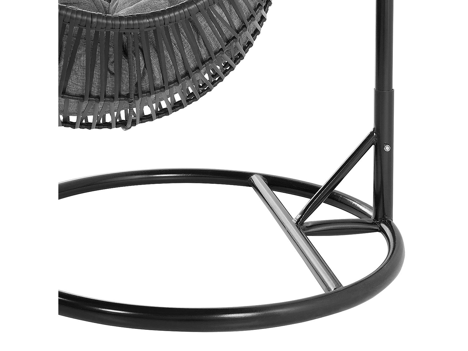 Fauteuil suspendu avec support ATRI Noir