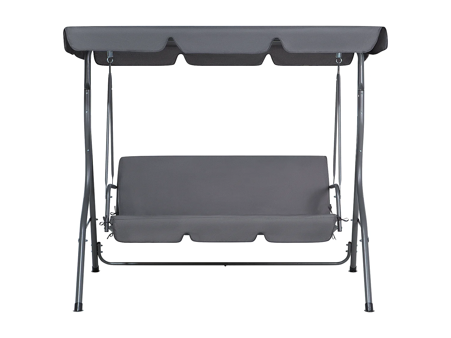 Balancelle de jardin CHAPLIN Métal Gris foncé