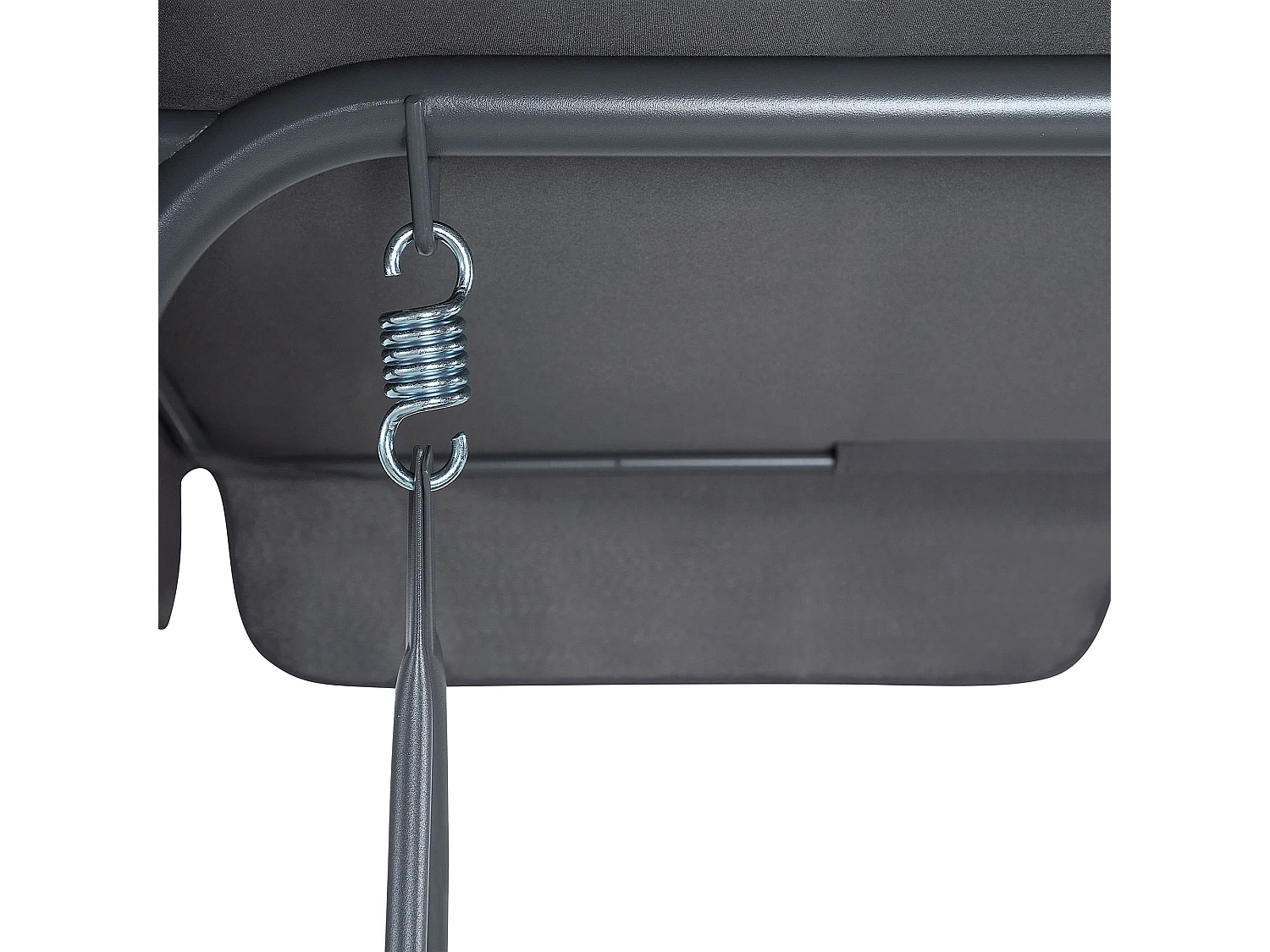 Balancelle de jardin CHAPLIN Métal Gris foncé