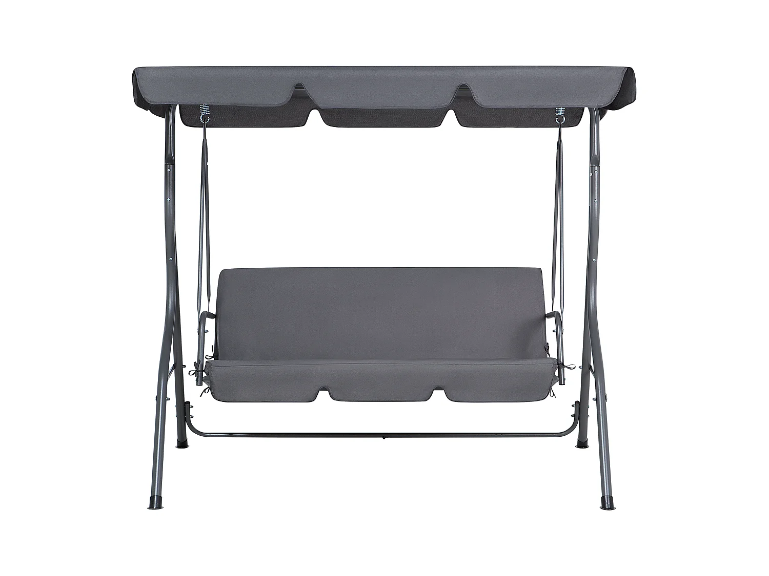 Balancelle de jardin CHAPLIN Métal Gris foncé