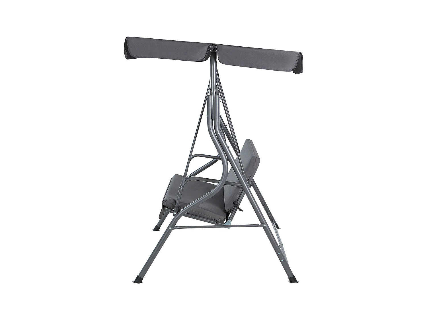 Balancelle de jardin CHAPLIN Métal Gris foncé