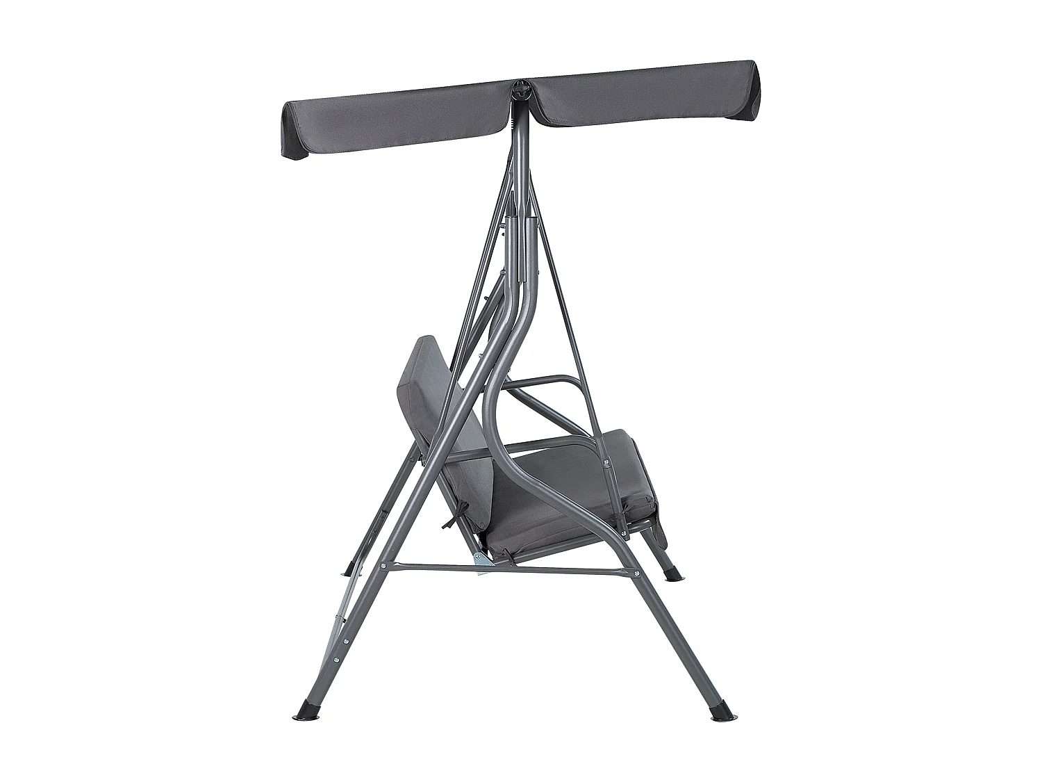 Balancelle de jardin CHAPLIN Métal Gris foncé