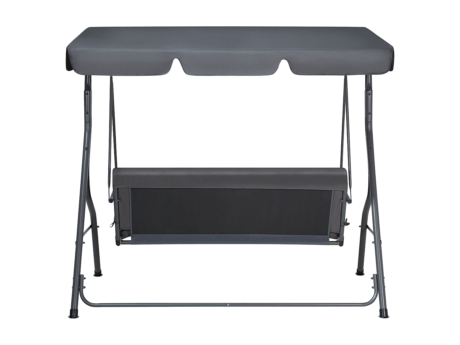 Balancelle de jardin CHAPLIN Métal Gris foncé