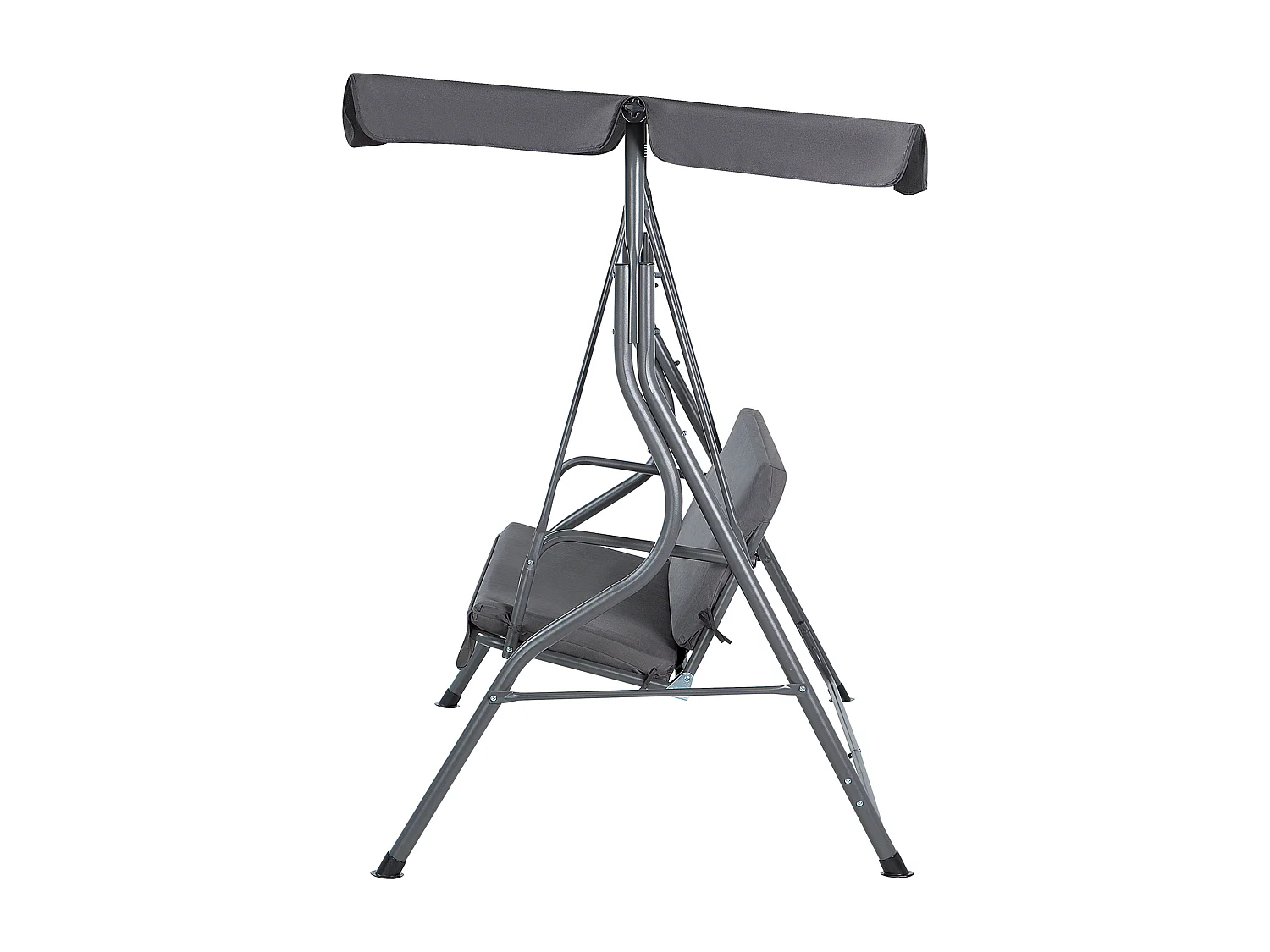 Balancelle de jardin CHAPLIN Métal Gris foncé