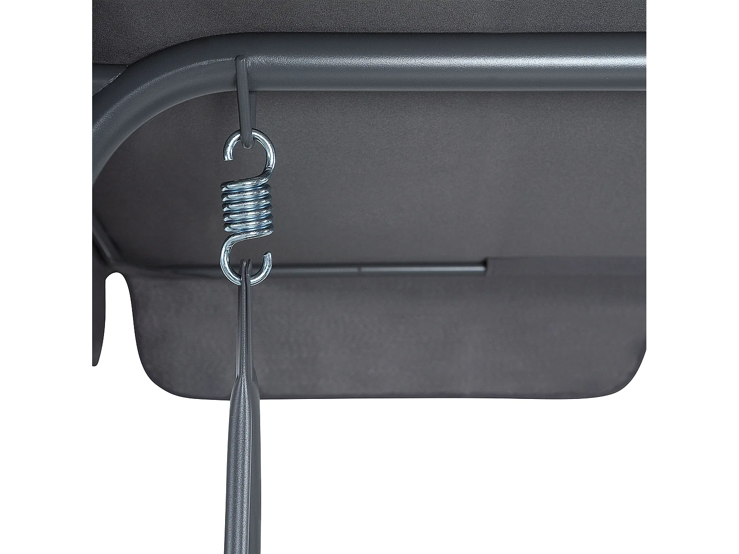 Balancelle de jardin CHAPLIN Métal Gris foncé