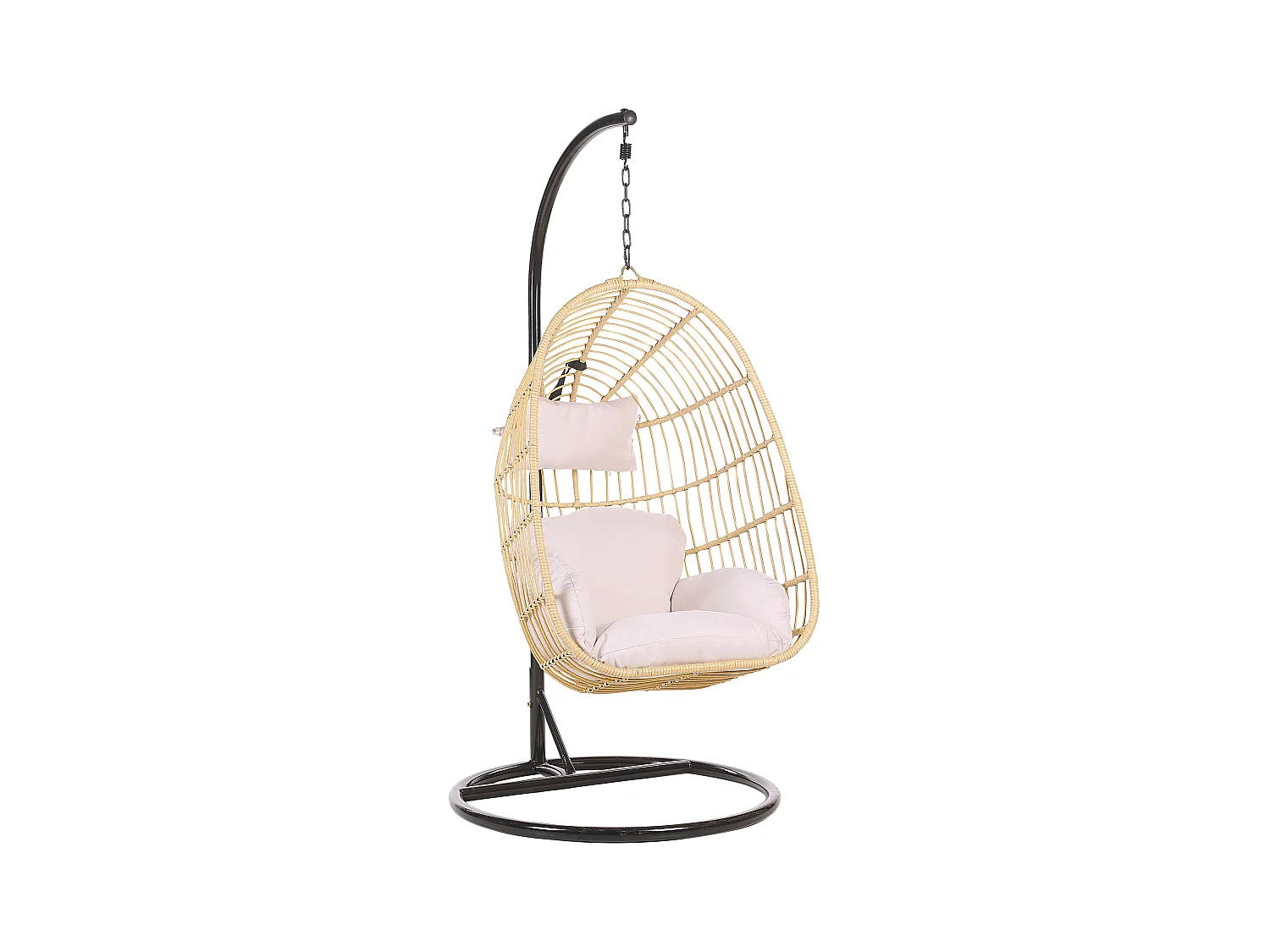 Fauteuil suspendu avec support CASOLI Naturel