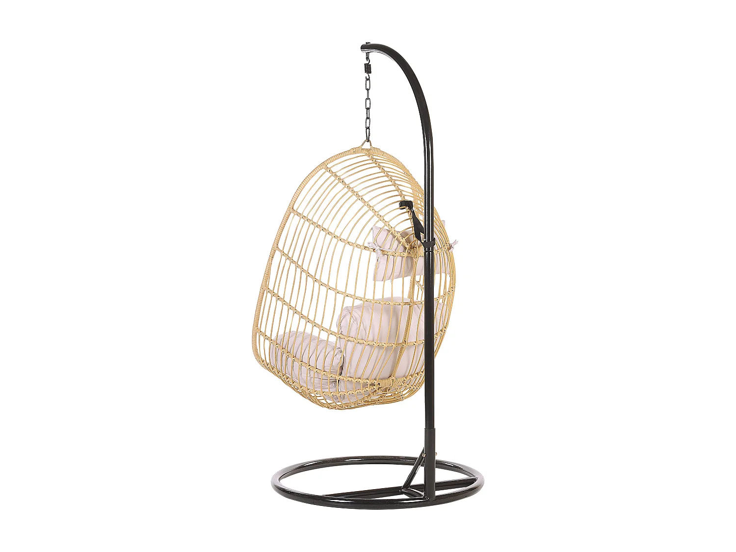 Fauteuil suspendu avec support CASOLI Naturel