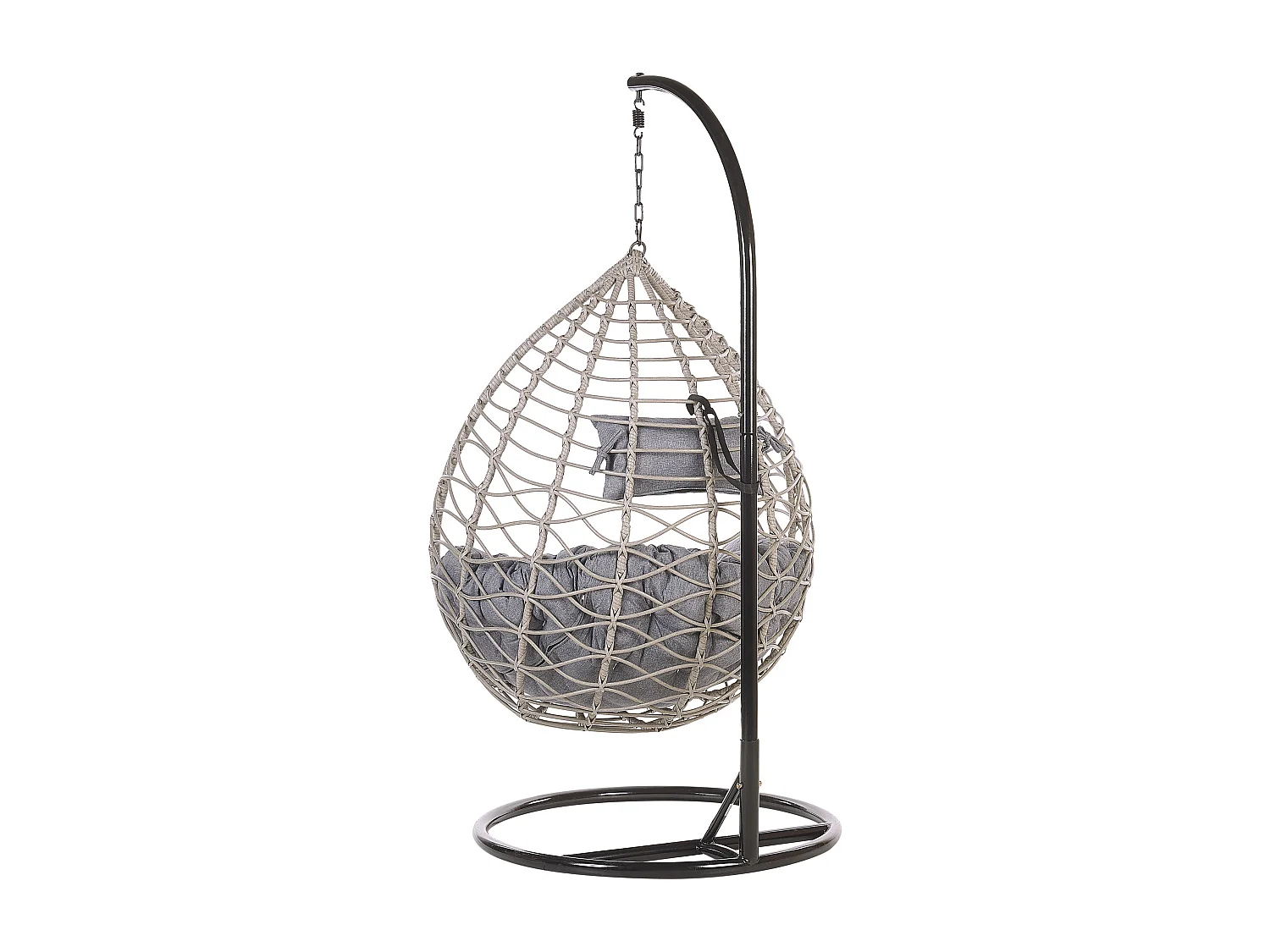 Fauteuil suspendu avec support ARSITA Gris