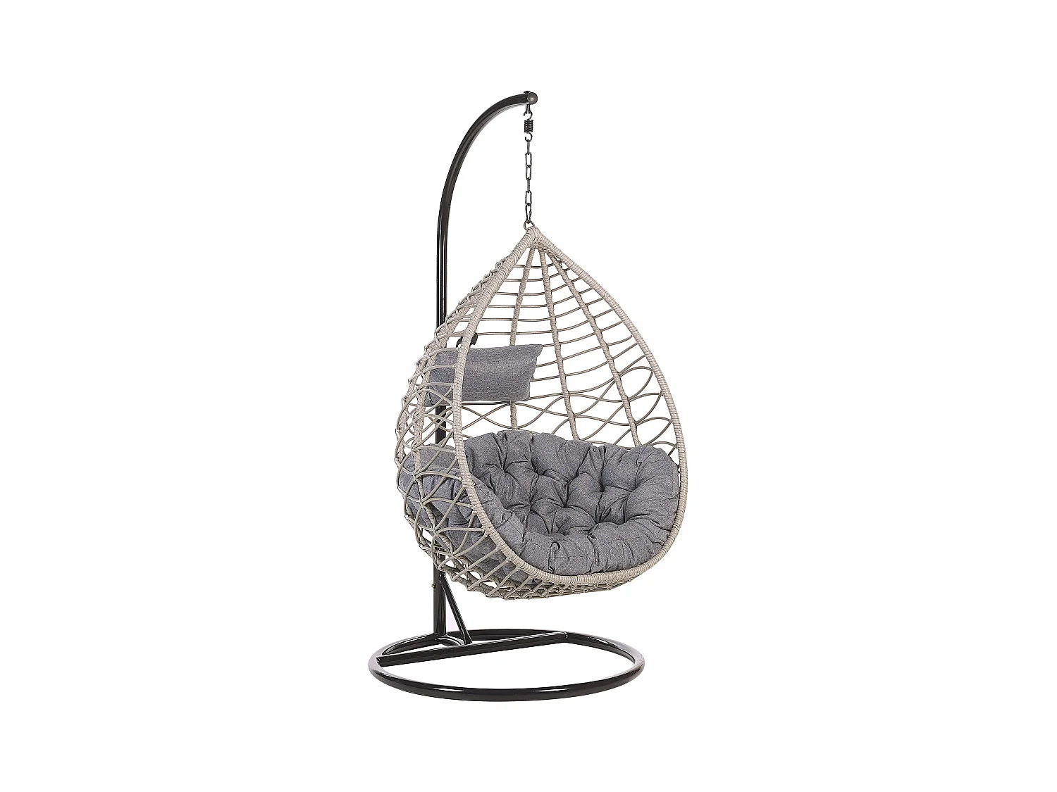Fauteuil suspendu avec support ARSITA Gris