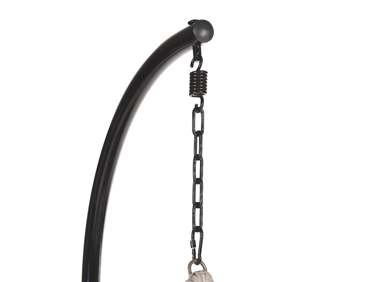 Fauteuil suspendu avec support ARSITA Polyrotin Gris