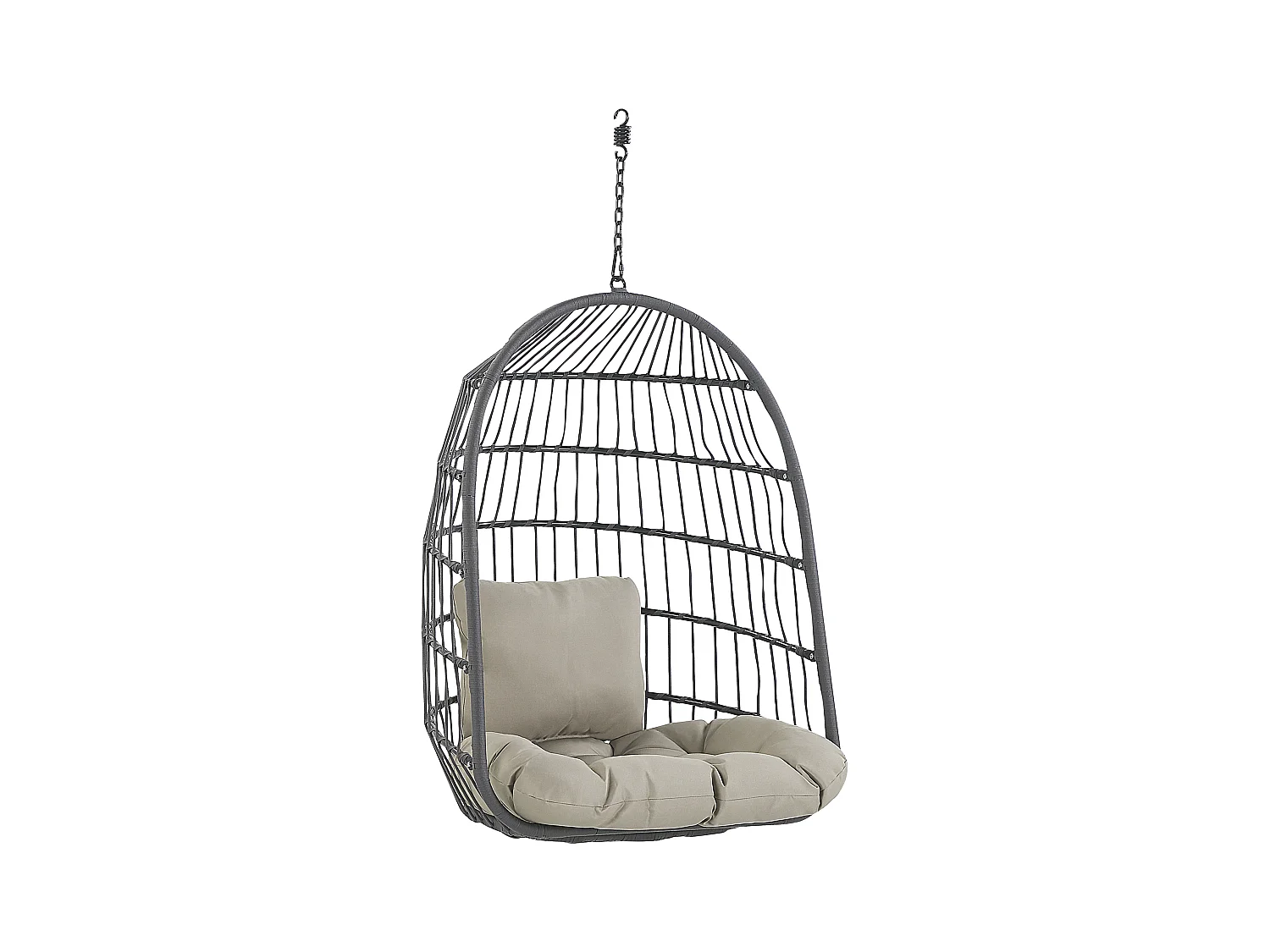 Hangstoel met standaard ALLERA Metaal Zwart