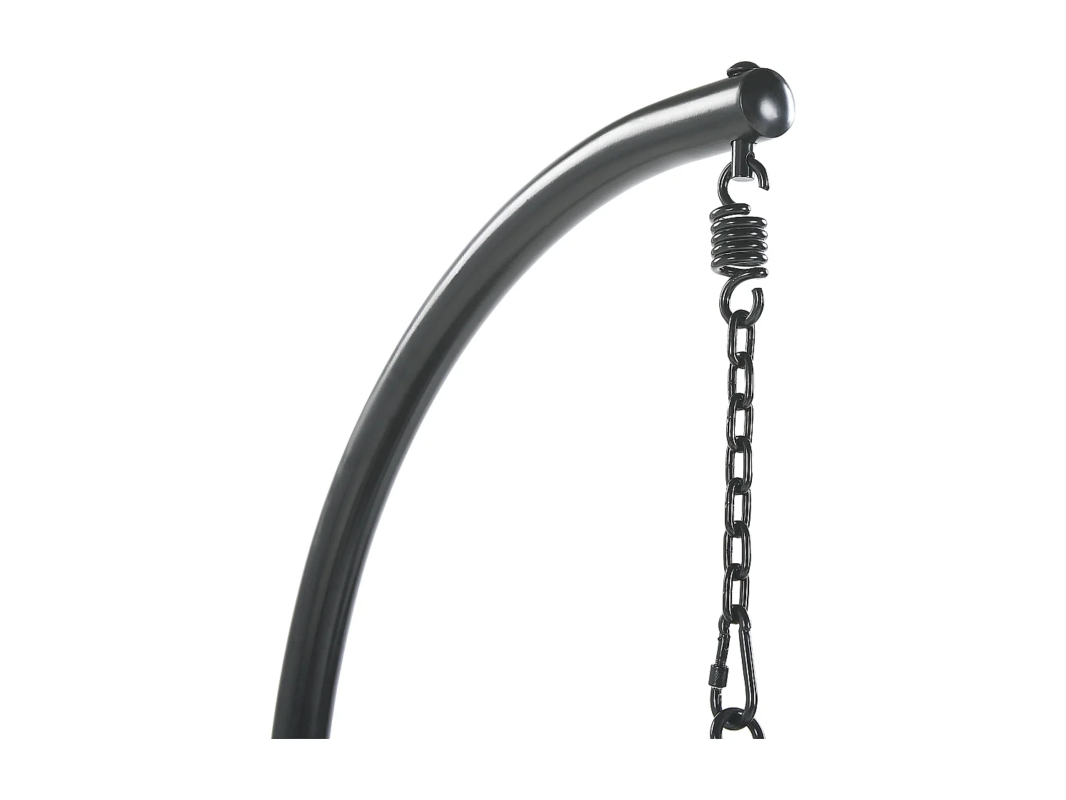 Fauteuil suspendu avec support ALLERA Métal Noir