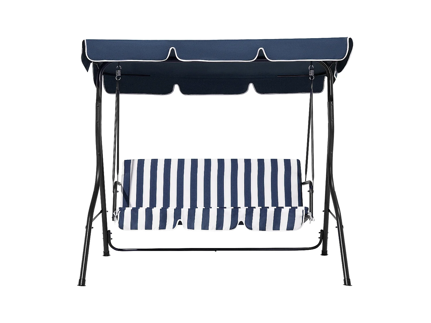 Balancelle de jardin CHAPLIN Métal Bleu foncé
