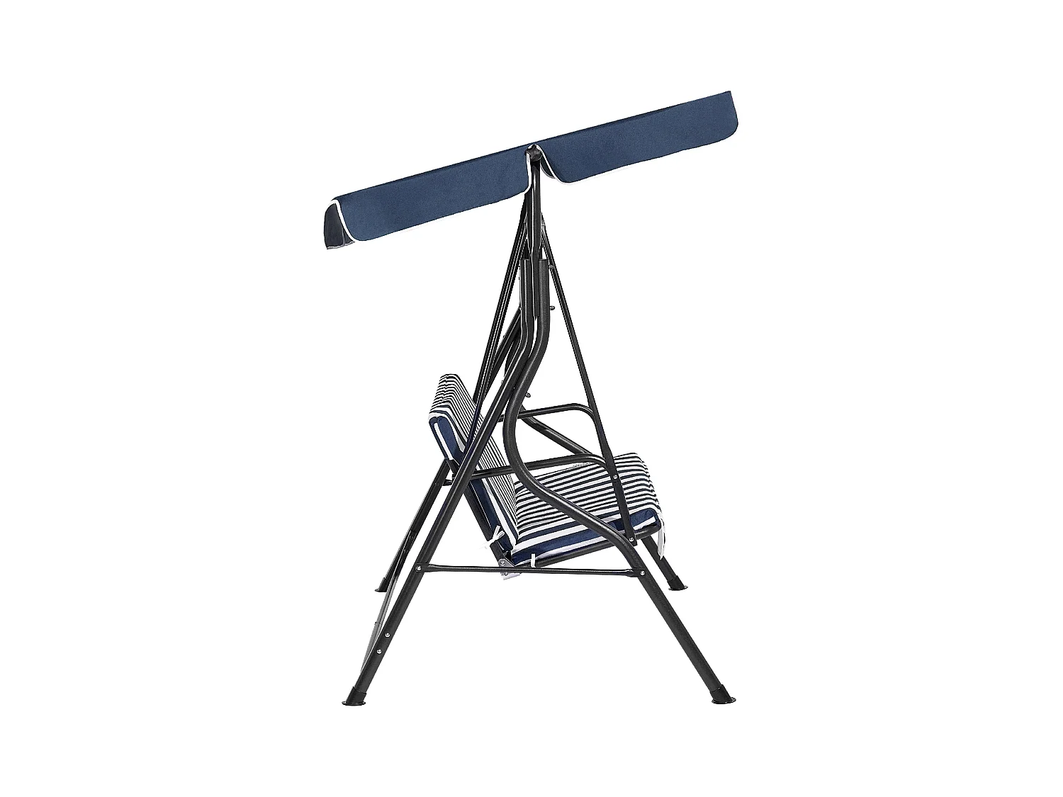 Balancelle de jardin CHAPLIN Métal Bleu foncé