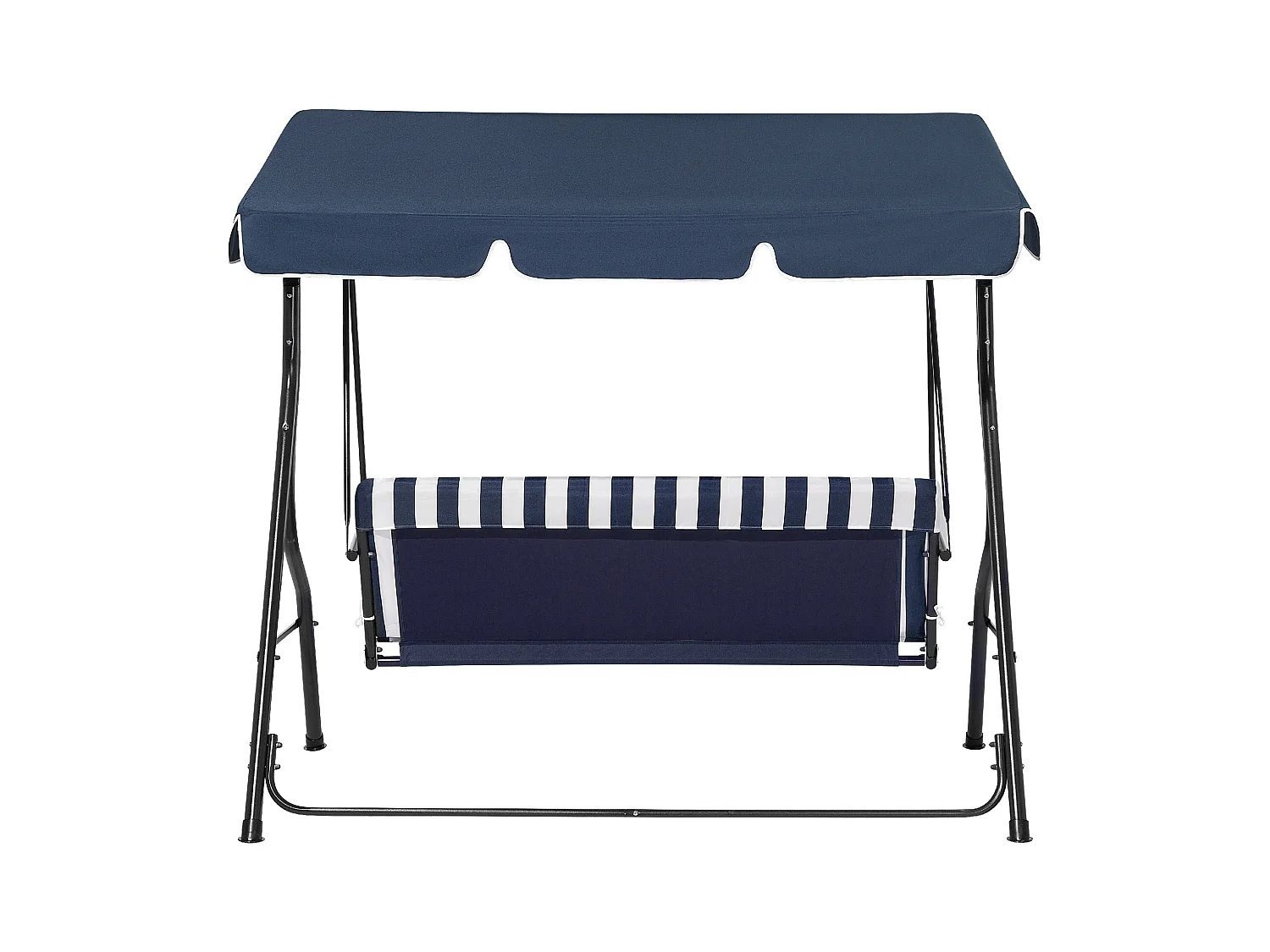 Balancelle de jardin CHAPLIN Métal Bleu foncé
