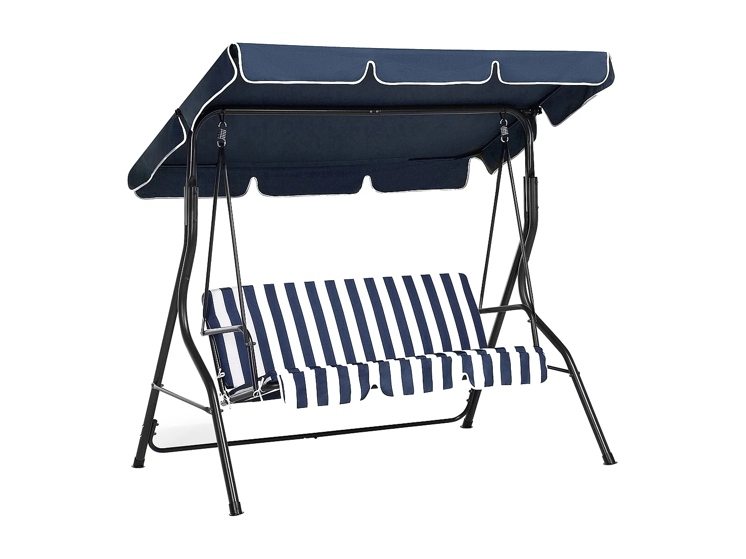 Balancelle de jardin CHAPLIN Métal Bleu foncé