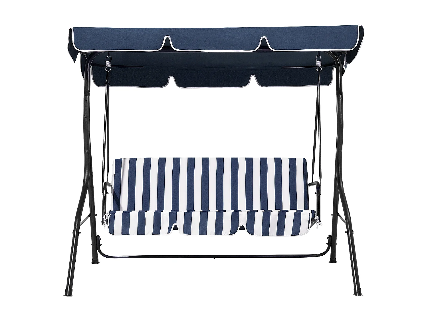 Balancelle de jardin CHAPLIN Métal Bleu foncé