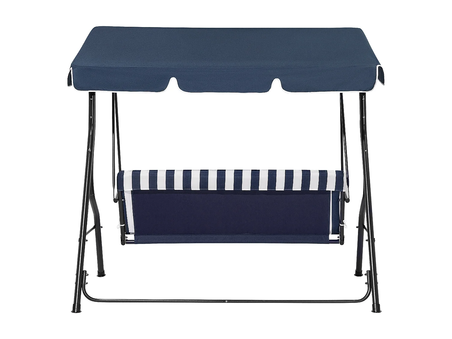 Balancelle de jardin CHAPLIN Métal Bleu foncé