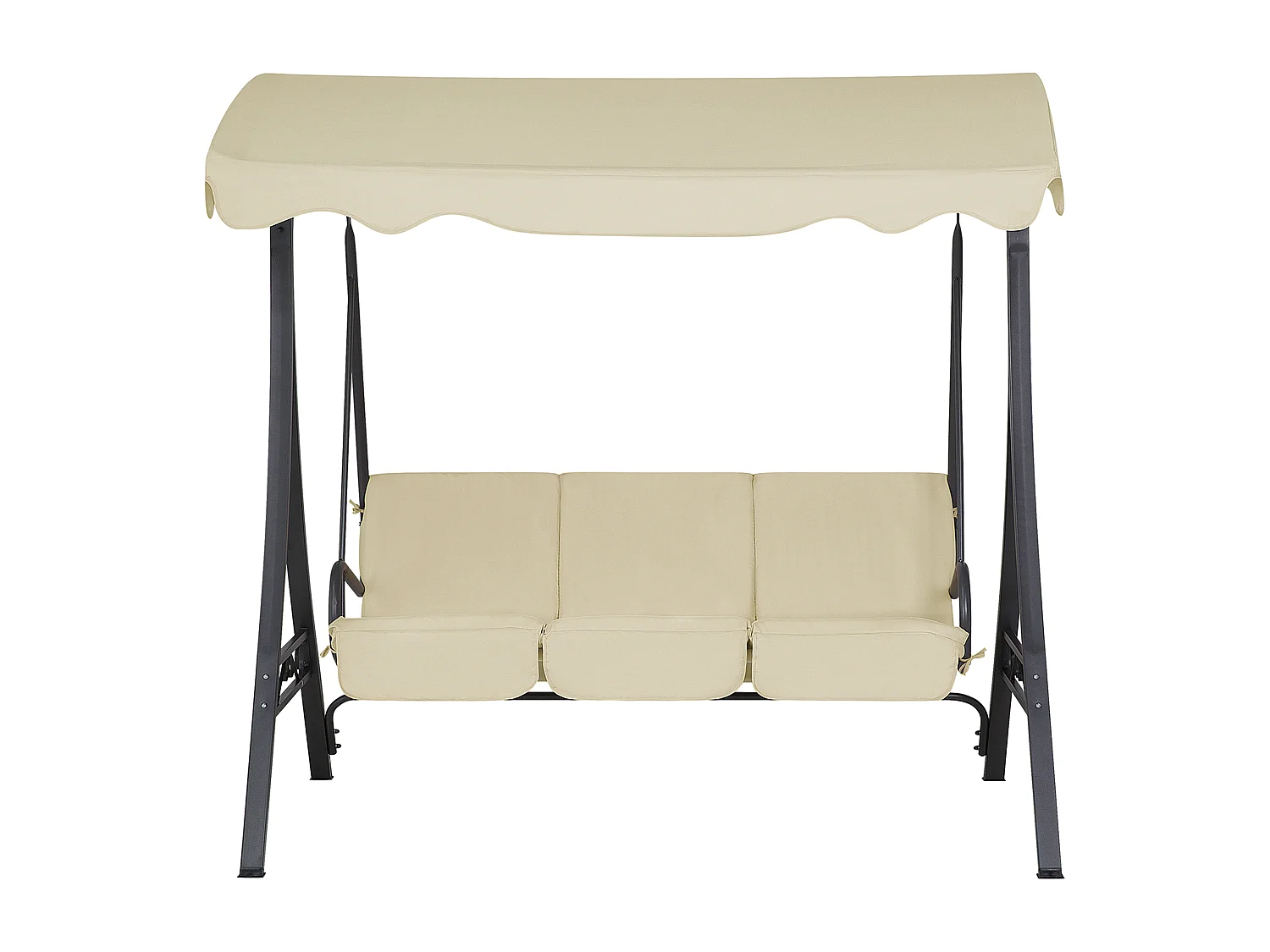 Balancelle de jardin GARBO Métal Beige