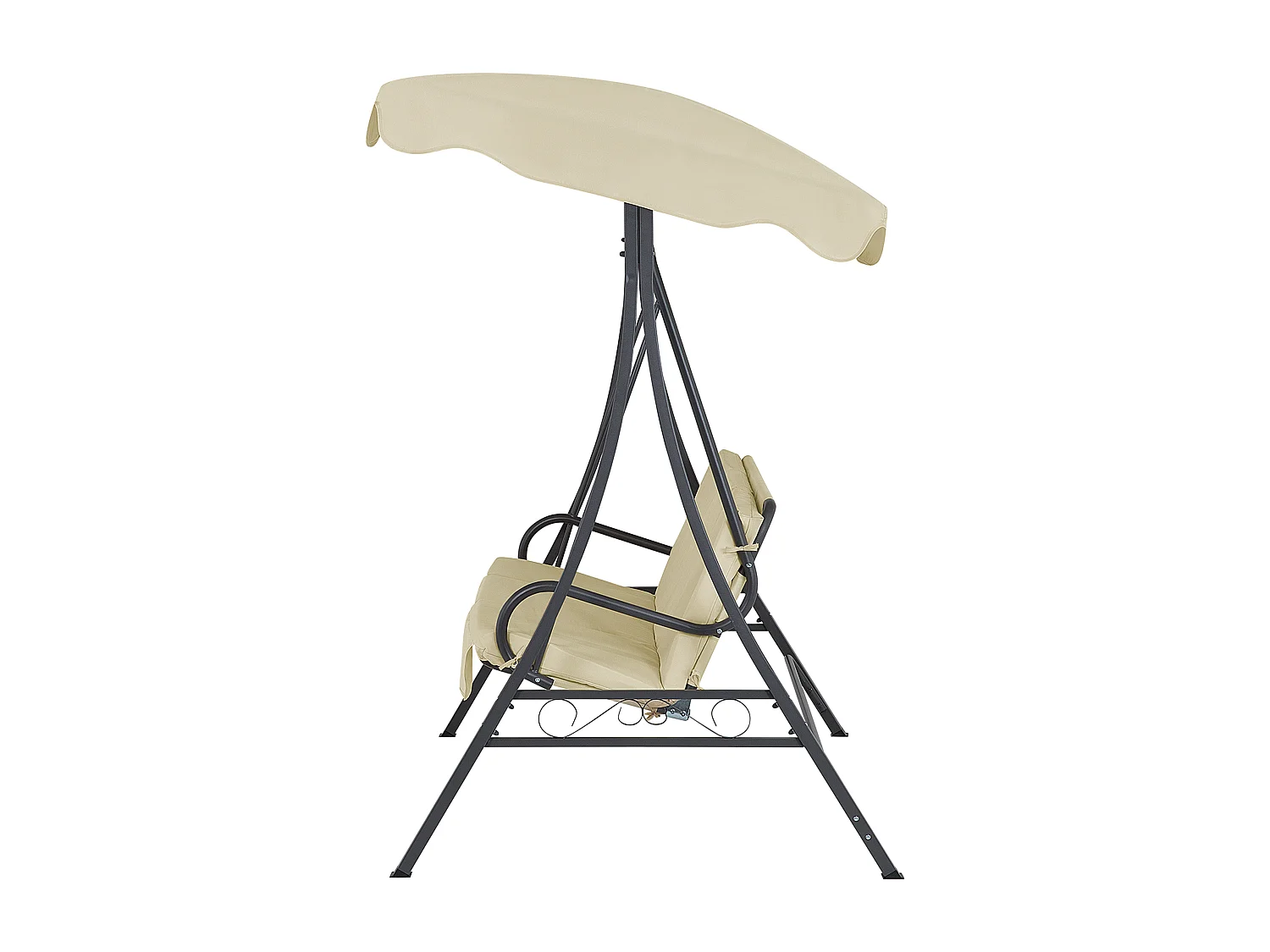 Balancelle de jardin GARBO Métal Beige