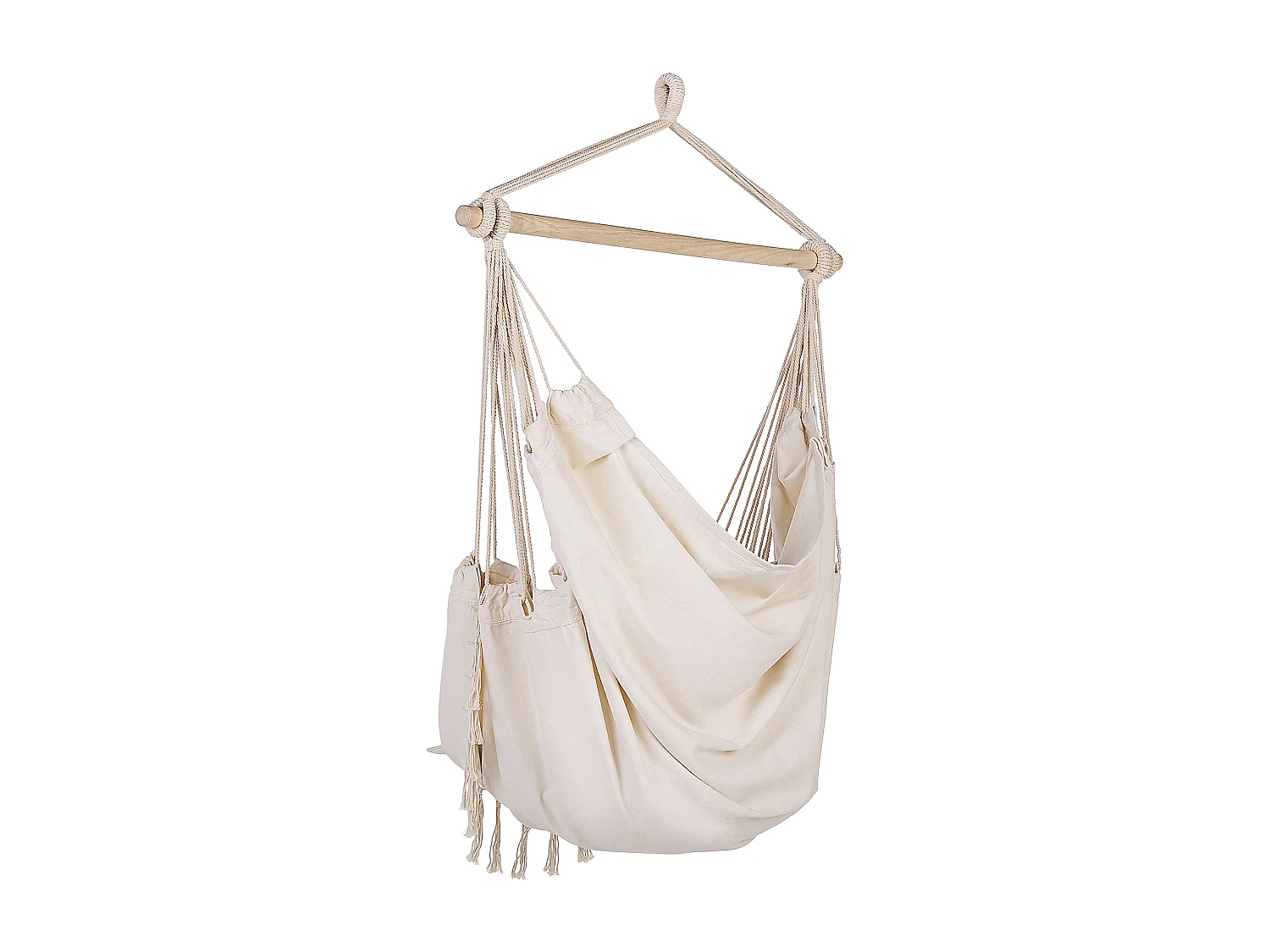 Sedia sospesa da fissare al soffitto BONEA Cotone Beige