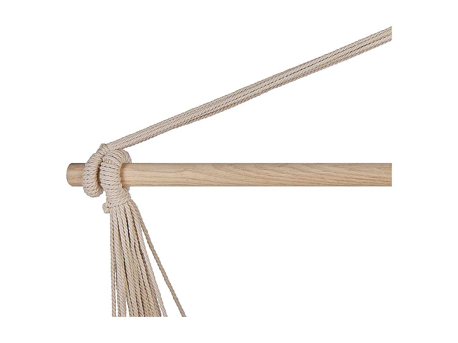 Sedia sospesa da fissare al soffitto BONEA Cotone Beige