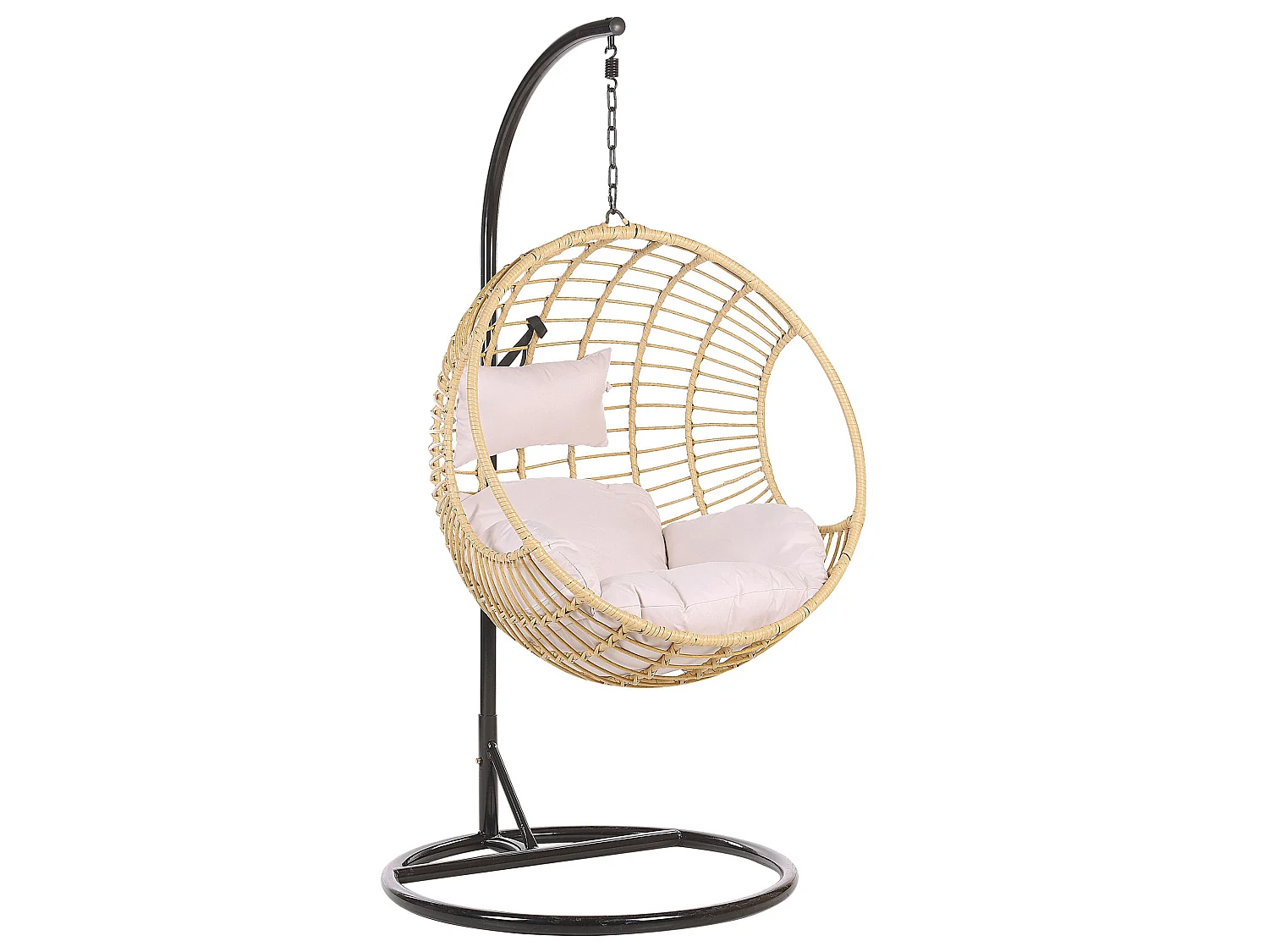 Fauteuil suspendu avec support ASPIO Naturel