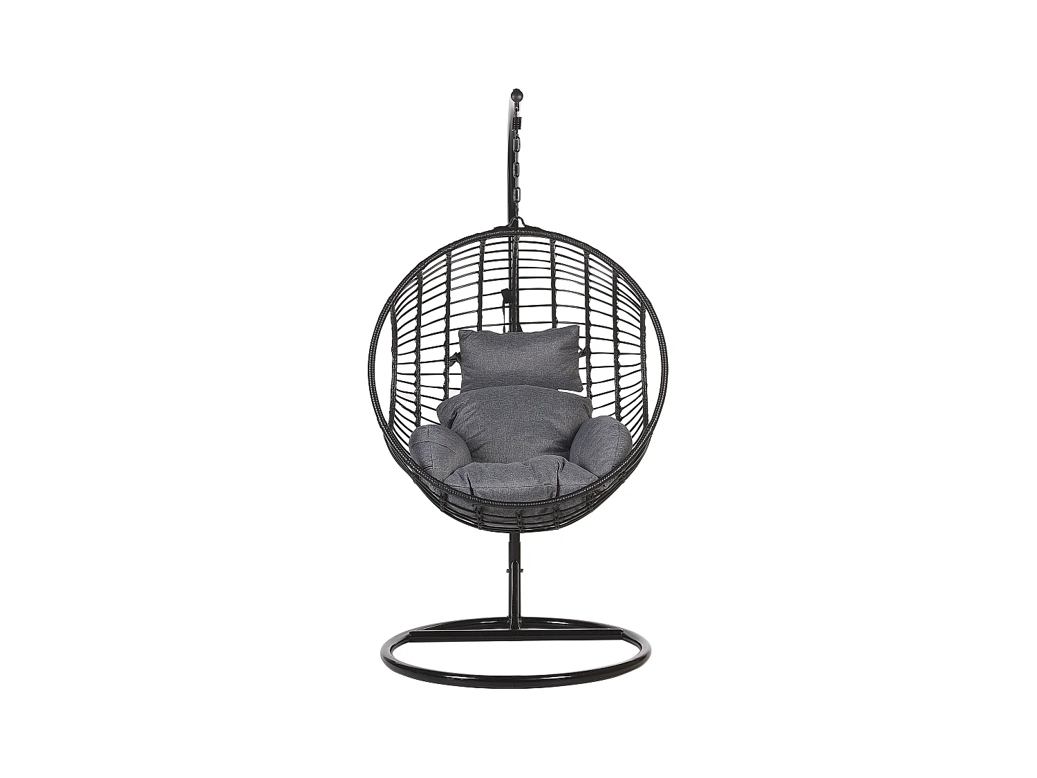 Fauteuil suspendu avec support ASPIO Noir