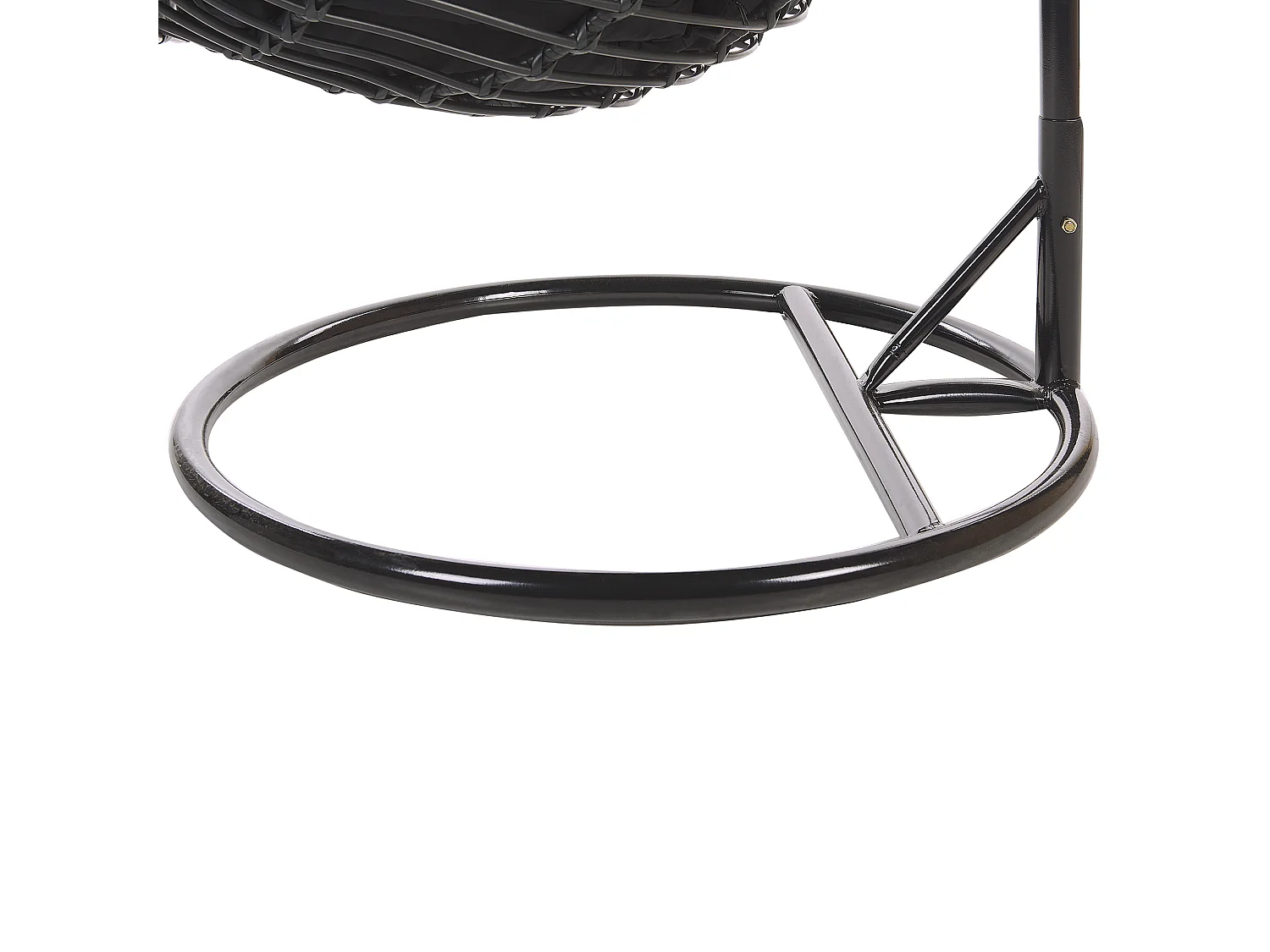 Silla colgante con soporte TOLLO Negro
