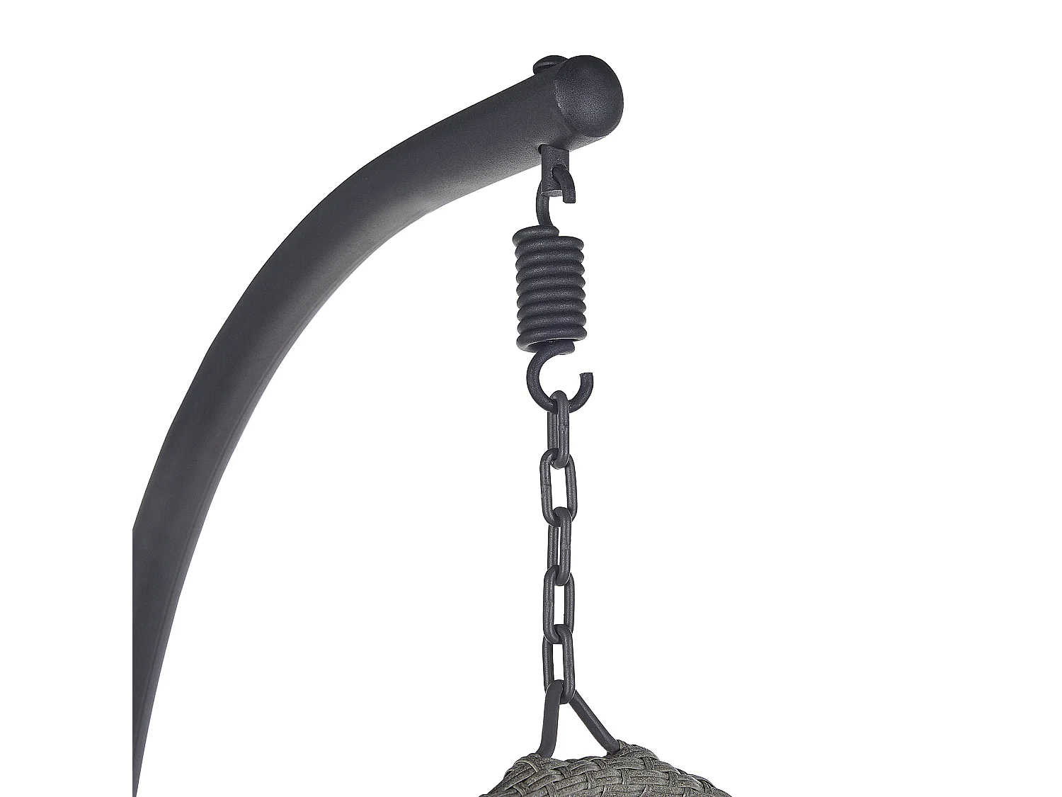 Cadeira Suspensa com Suporte SESIA Cinzento escuro