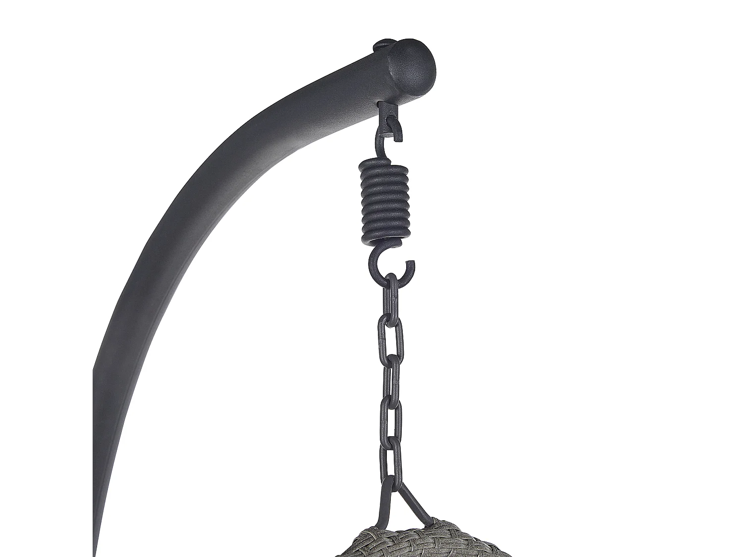 Fauteuil suspendu avec support SESIA Gris foncé