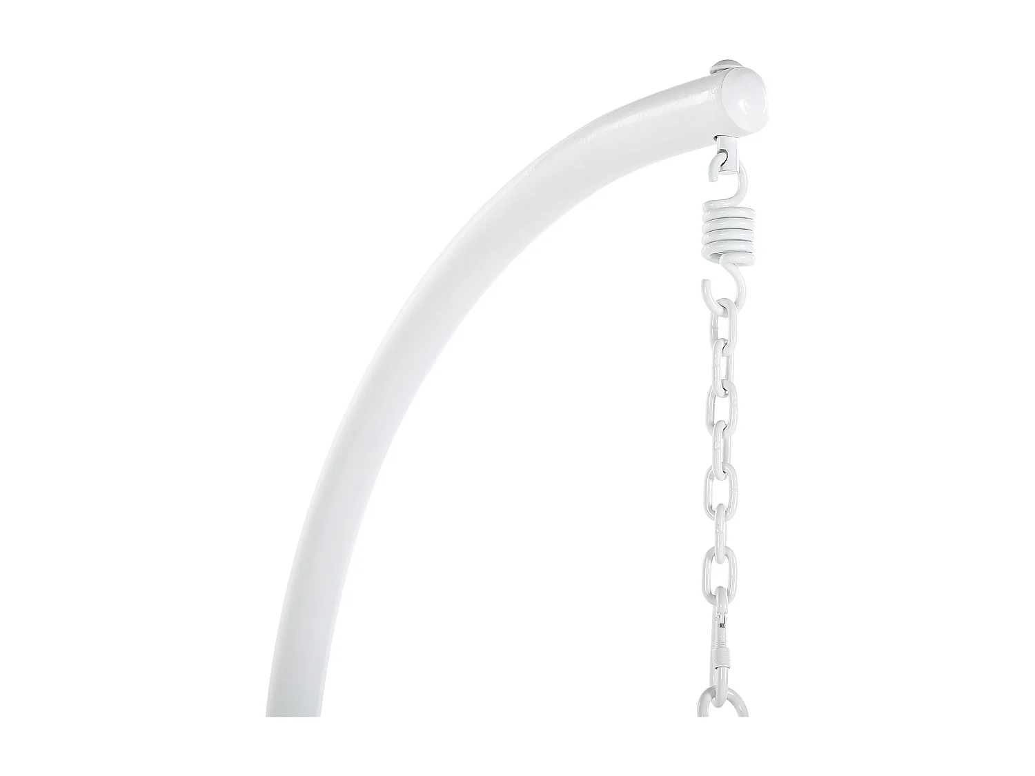 Fauteuil suspendu avec support ALLERA Métal Blanc