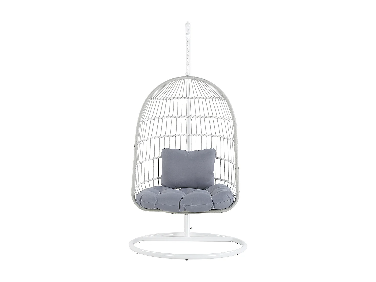 Fauteuil suspendu avec support ALLERA Métal Blanc